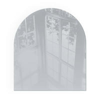 GLASPLATTE für Kamin 80x70 cm - Grau, Glas (80/70/0.4cm) - TULUP