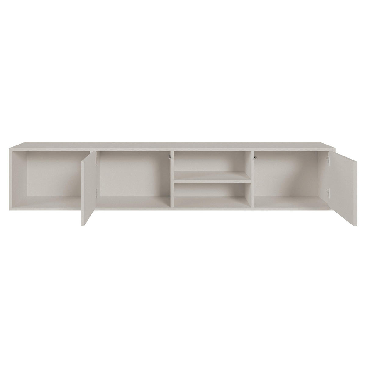 TV-STOLEK Sanva Kašmír 200 cm - kašmírová, kompozitní dřevo (200/40/35cm) - Selsey
