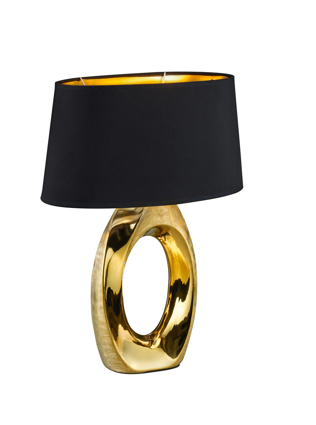 TISCHLAMPE TABA - Gold - 0/0/52 cm - Goldfarben, Keramik (38/38/52cm) - Trio Leuchten