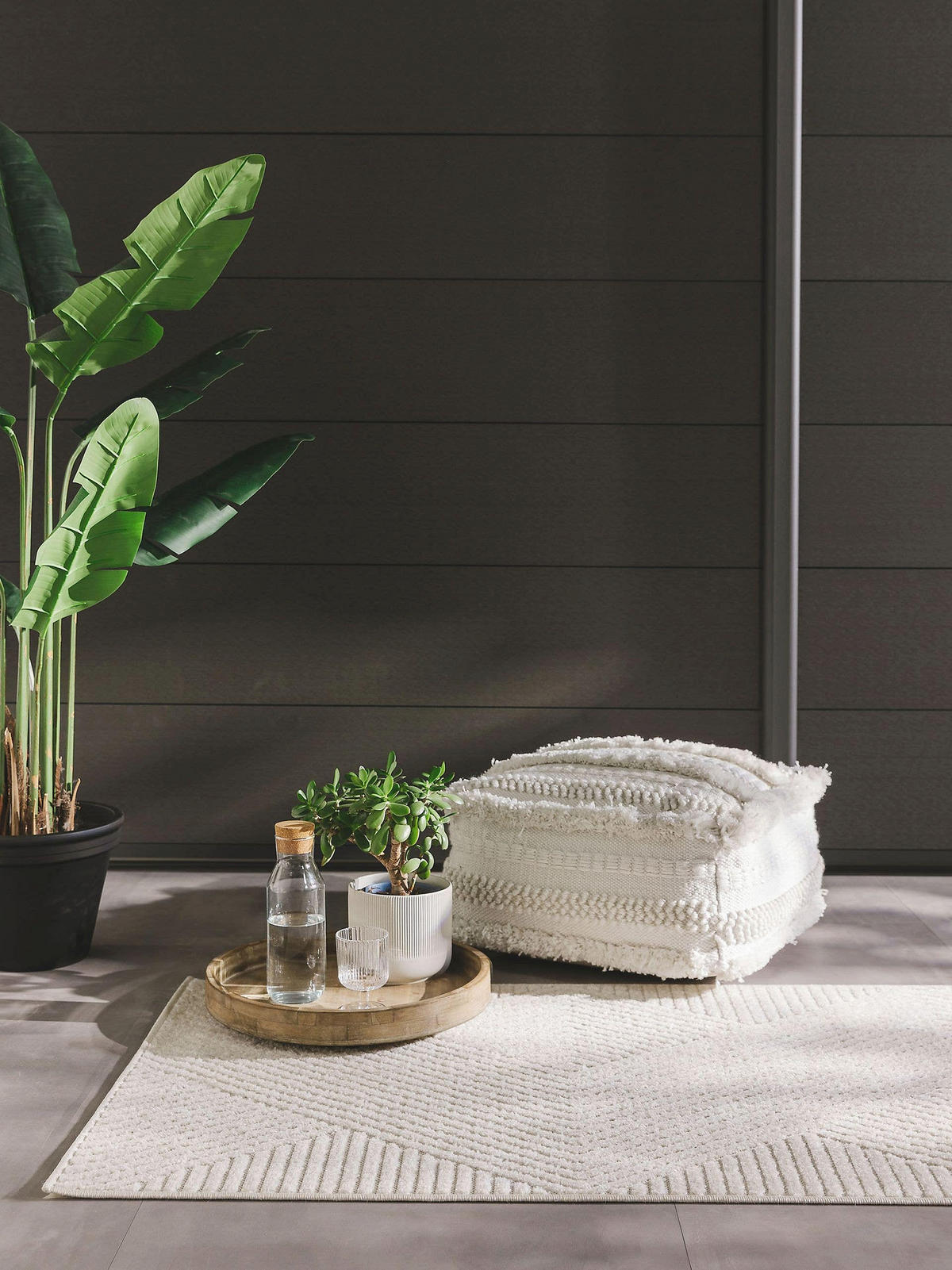 OUTDOORLÄUFER Mars Cream 80x240 cm - Creme, Textil (80/240cm) - benuta Pop