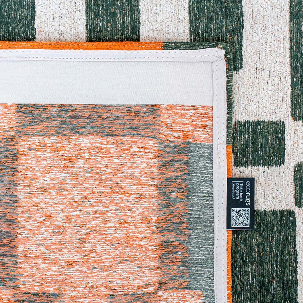 TEPPICH Deep Green Craft Chess 200/280 cm - Grün, Kunststoff/Textil (200/280cm) - Louis De Poortere