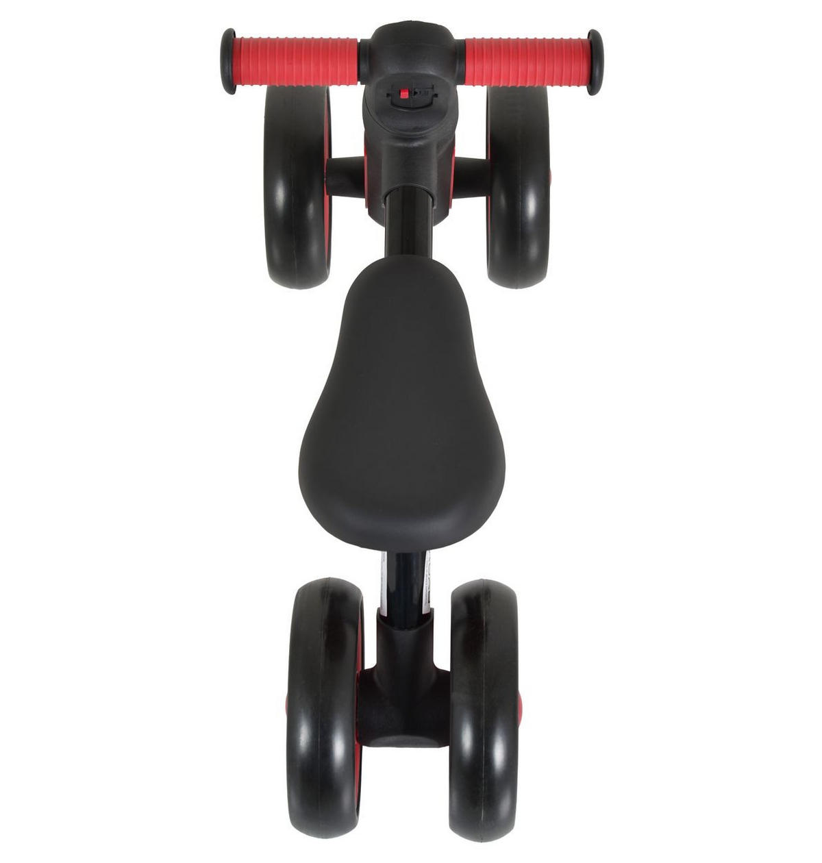 LAUFRAD RollyBoo 10 Zoll schwarz EVA-Reifen Stoßdämpfer Beleuchtung 4 Räder - Schwarz, Metall (56/20/35cm)