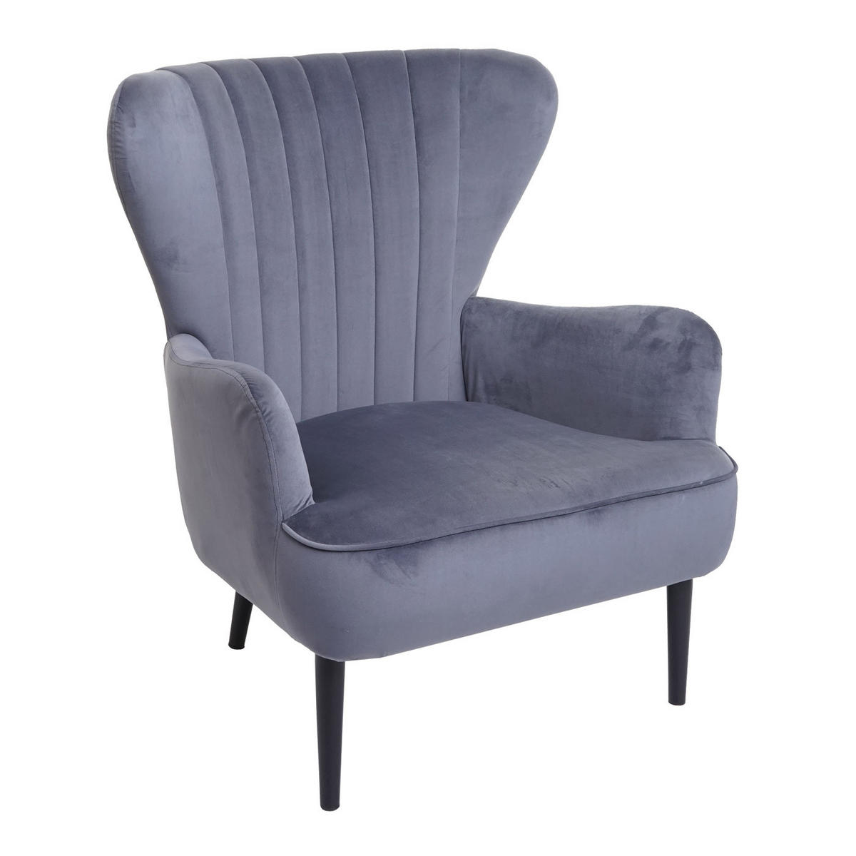 LOUNGE-SESSEL Grau - Grau, Textil (75/87/75cm) - MCW
