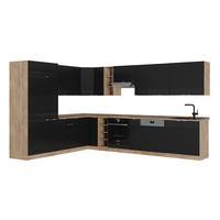 Schwarz, Holzwerkstoff (347/81.6/60cm) - Vicco