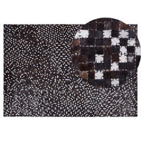 KURZFLOR-TEPPICH Akkese 200/140 cm - Braun, Fell (140/200cm) - Beliani