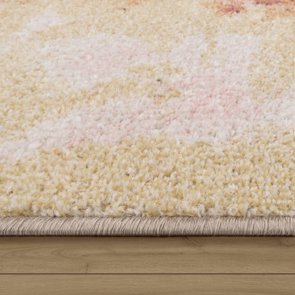 KURZFLORTEPPICH 120/160 RYAN 934 - Multicolor, Kunststoff (120/160cm) - Paco Home
