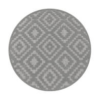 OUTDOORTEPPICH 160/160 cm Livorno 672 - Grau, Kunststoff (160/160cm) - Paco Home