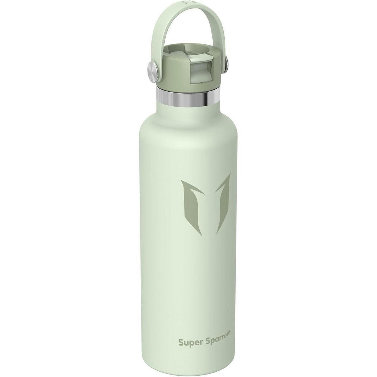 TRINKFLASCHE Edelstahl 750 ml Smaragd - Grün, Metall (7.8/7.8cm)
