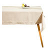 TISCHDECKE Tideno - Beige, Textil (180/130/1cm) - home&you
