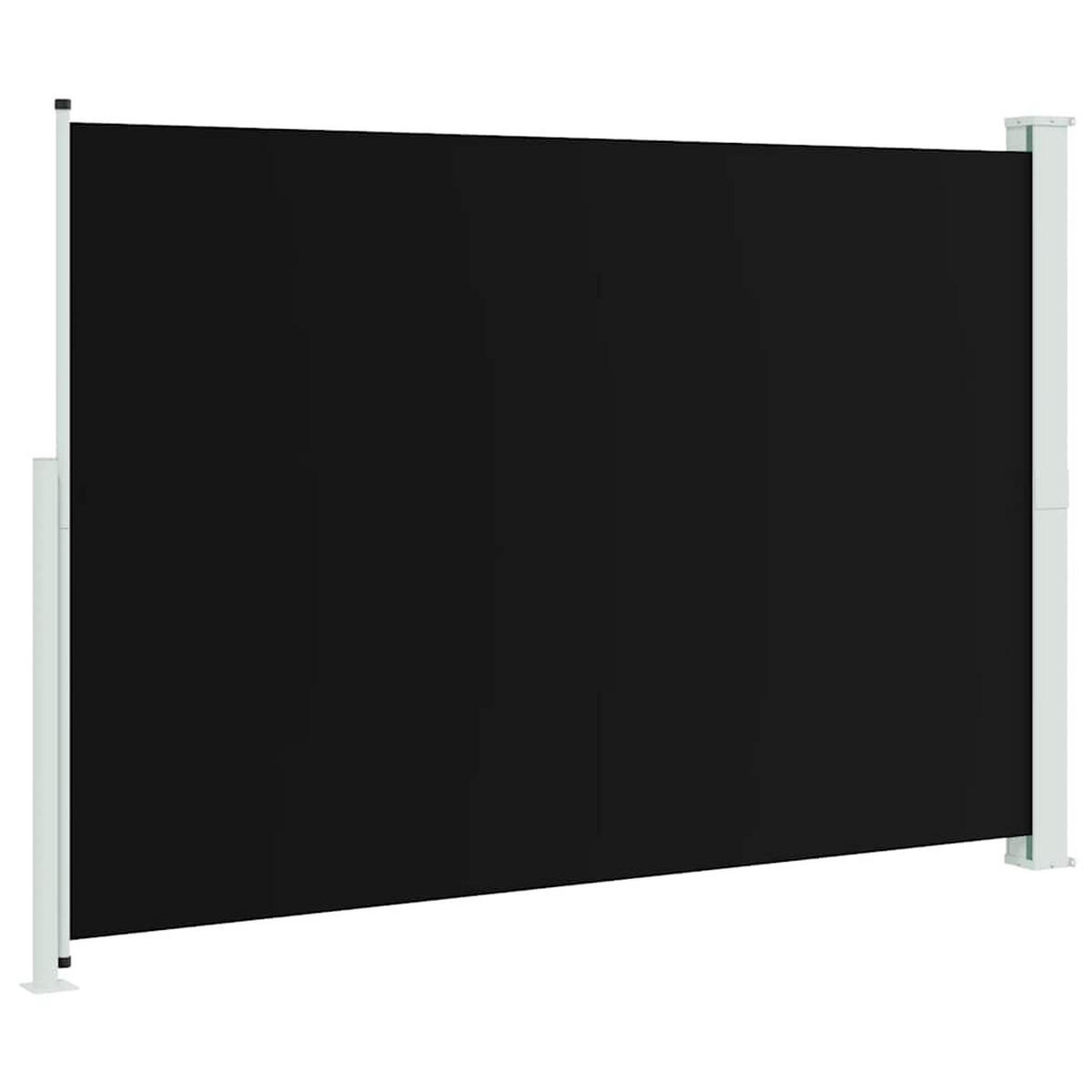 SEITENMARKISE Ausziehbar 200x300 cm Schwarz - Schwarz, Textil (300/200/300cm) - furnicato