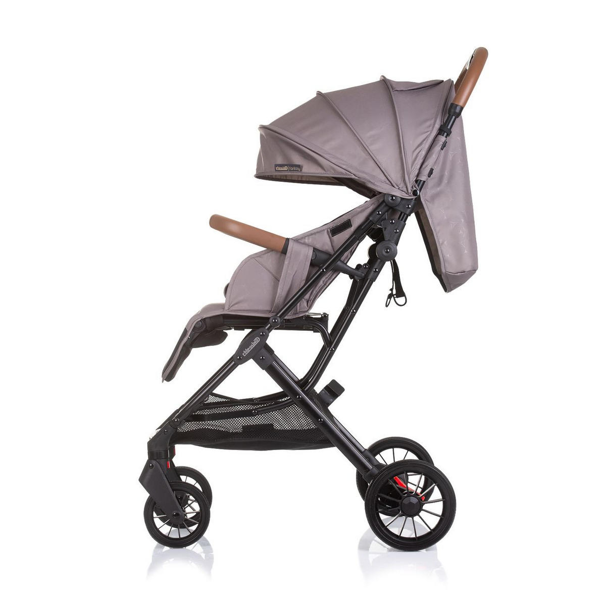 BUGGY Fantasy klappbar beige 5-Punkt-Gurt Fußabdeckung Hinterradbremse - Beige, Metall (80/89/110cm) - Chipolino