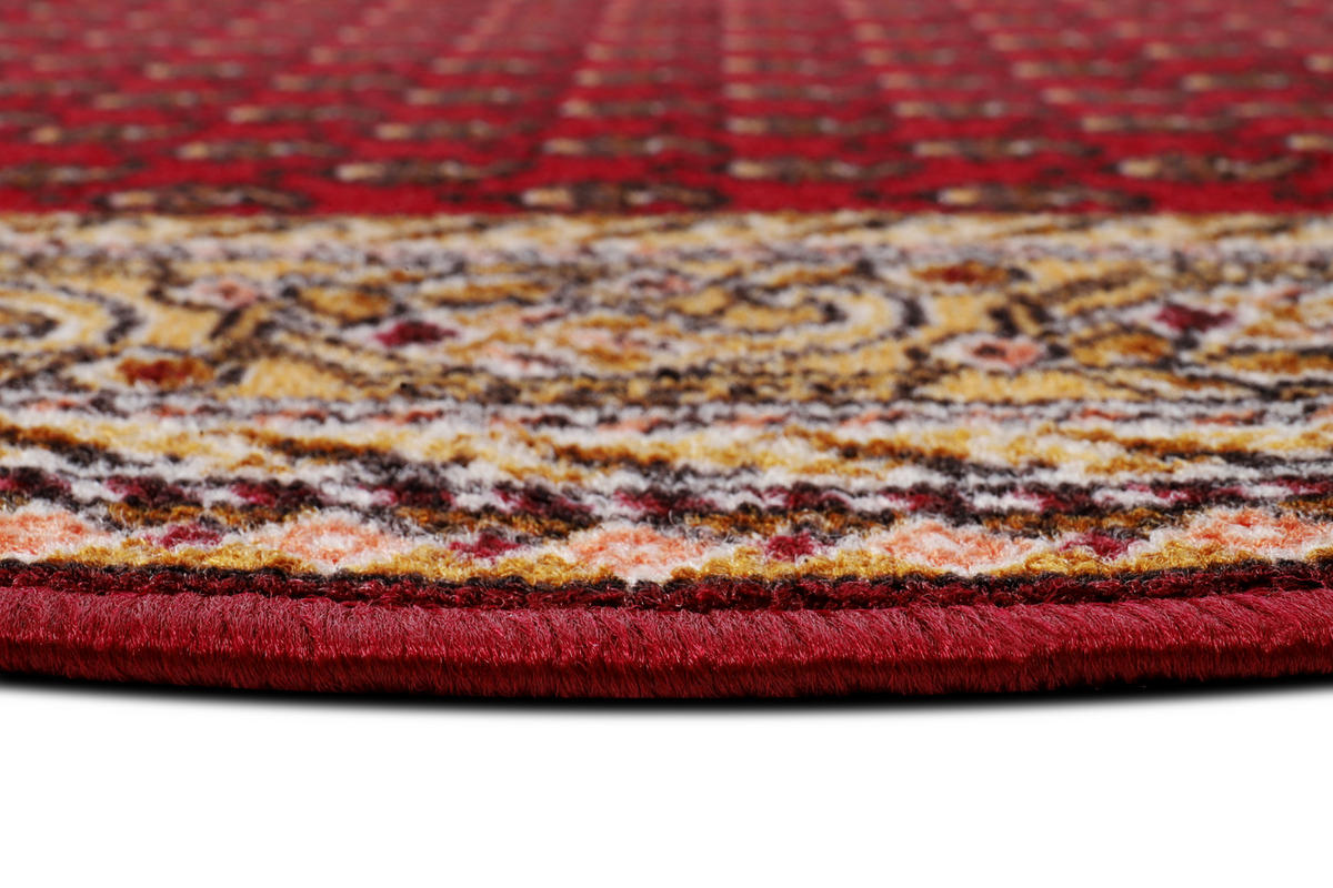 TEPPICHLÄUFER Anti-Rutsch Weinrot rutschfest Gummiunterlage 67/1100 cm - Weinrot, Textil (67/1100cm) - Tapiso