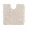 BADTEPPICH MIT WC AUSSCHITT VIENNA - Creme, Textil (45/45cm) - WohnDirect