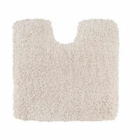 BADTEPPICH MIT WC AUSSCHITT VIENNA - Creme, Textil (45/45cm) - WohnDirect