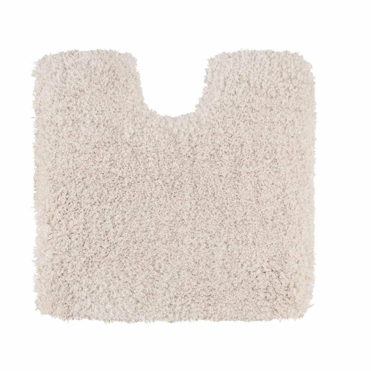 BADTEPPICH MIT WC AUSSCHITT VIENNA - Creme, Textil (45/45cm) - WohnDirect