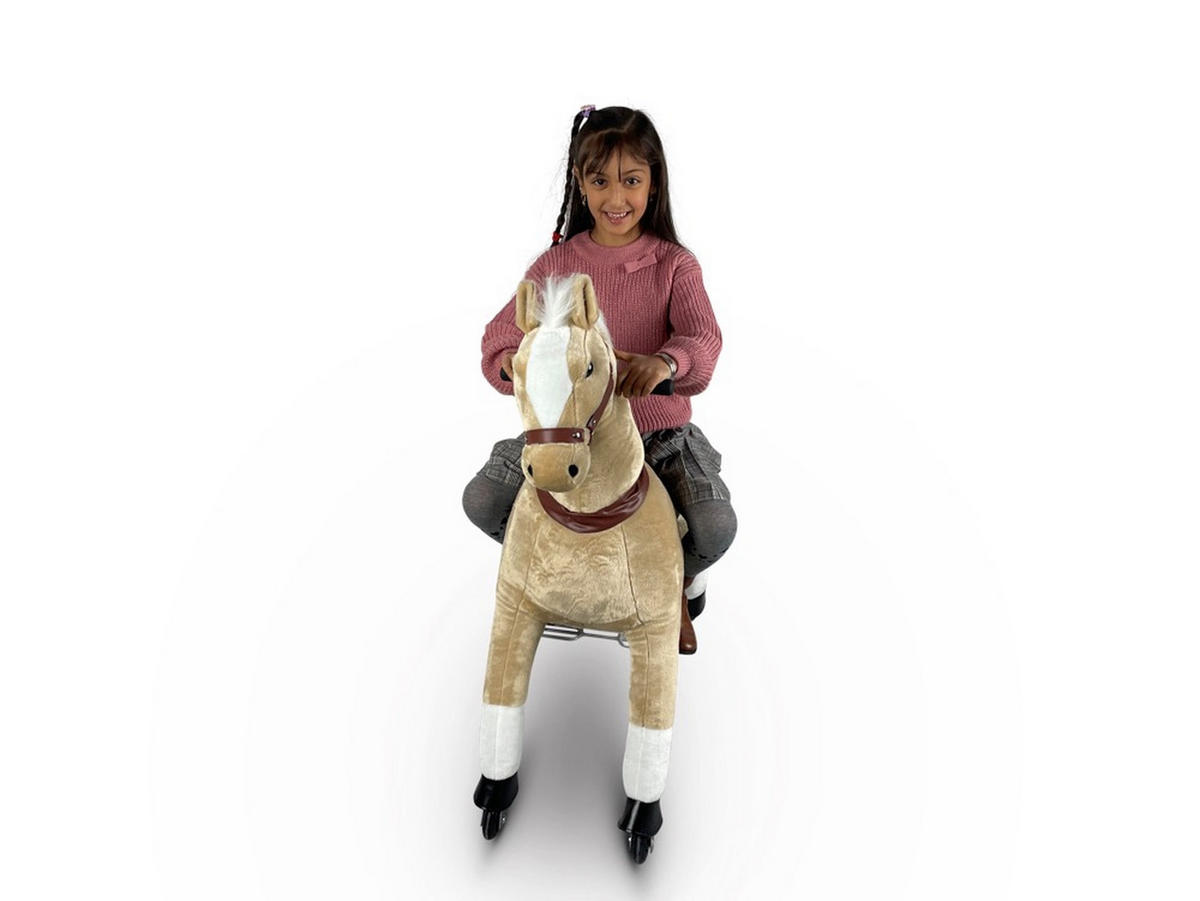 REITPFERD Layla beige Größe M - Beige, Kunststoff (85/33/105cm) - TPFLiving