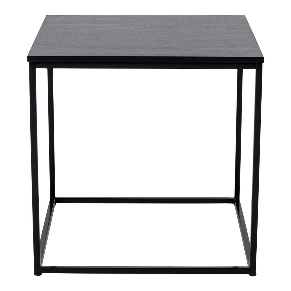 COUCHTISCH schwarz - Schwarz, Holzwerkstoff (45/45/45cm) - ebuy24