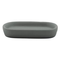 SEIFENABLAGE Keramik Ceralie 13,5/9,5 cm - Grau, Keramik (9.5/2.5/13.5cm) - Douceur d´intérieur