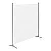 SICHTSCHUTZ Tarazona - Weiß, Textil/Metall (175/0.1cm) - [en.casa]