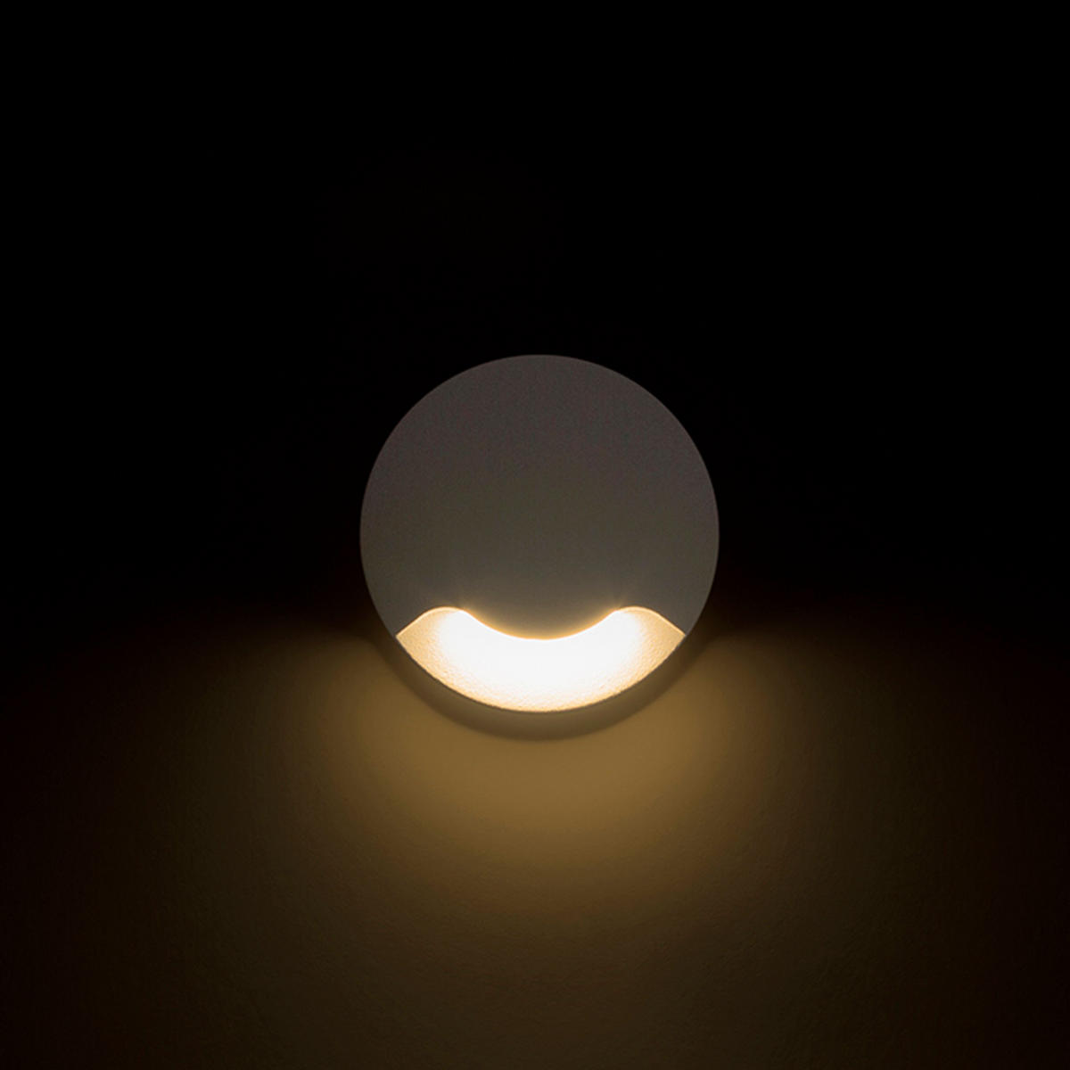 AUSSENLEUCHTE KICK I Weiß 3 W IP54 - Weiß, Metall (5/5/9cm) - Rendl