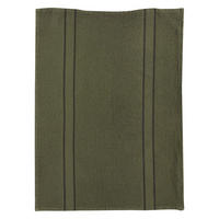 RECYCELTES GESCHIRRTUCH Lars olivgrün 50 x 70 cm - Olivgrün, Textil (50/70cm) - Winkler