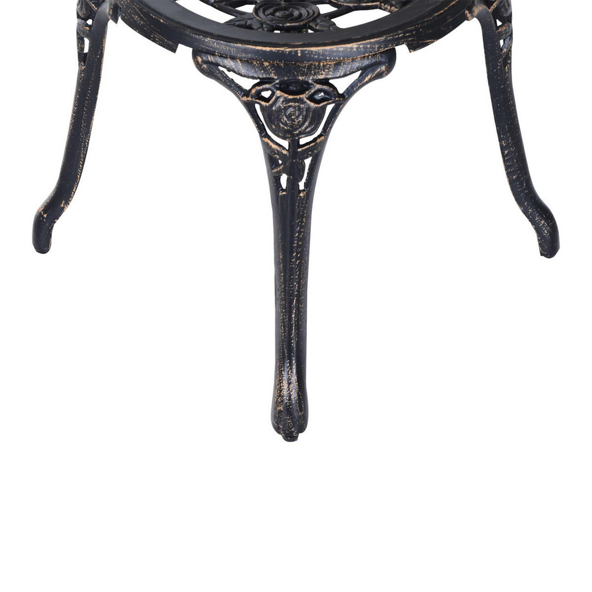 GARTENMÖBEL Set, Alu, Metall, Bronze - Bronzefarben, Metall - Outsunny