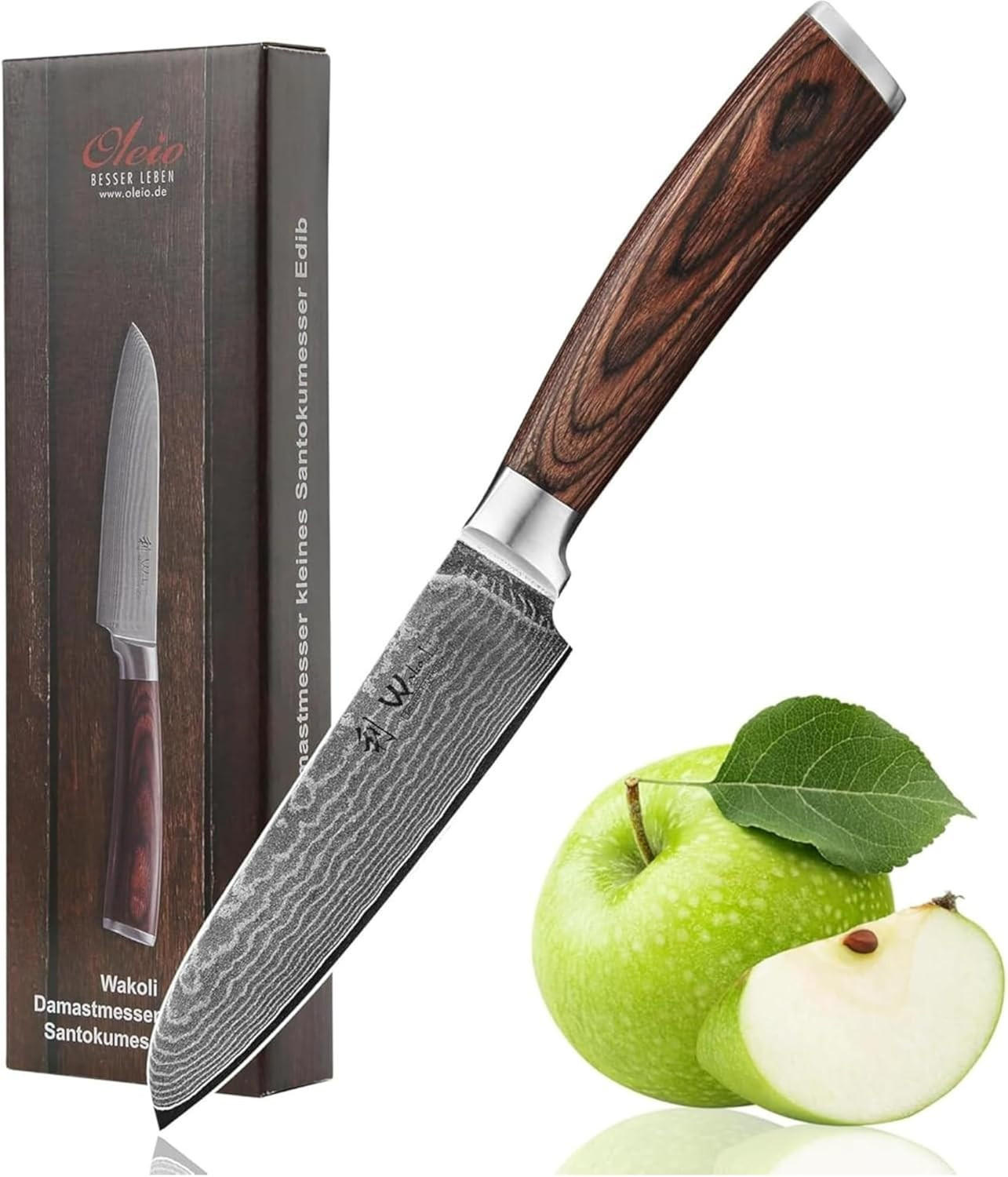 Wakoli Santokumesser Braun 23 cm