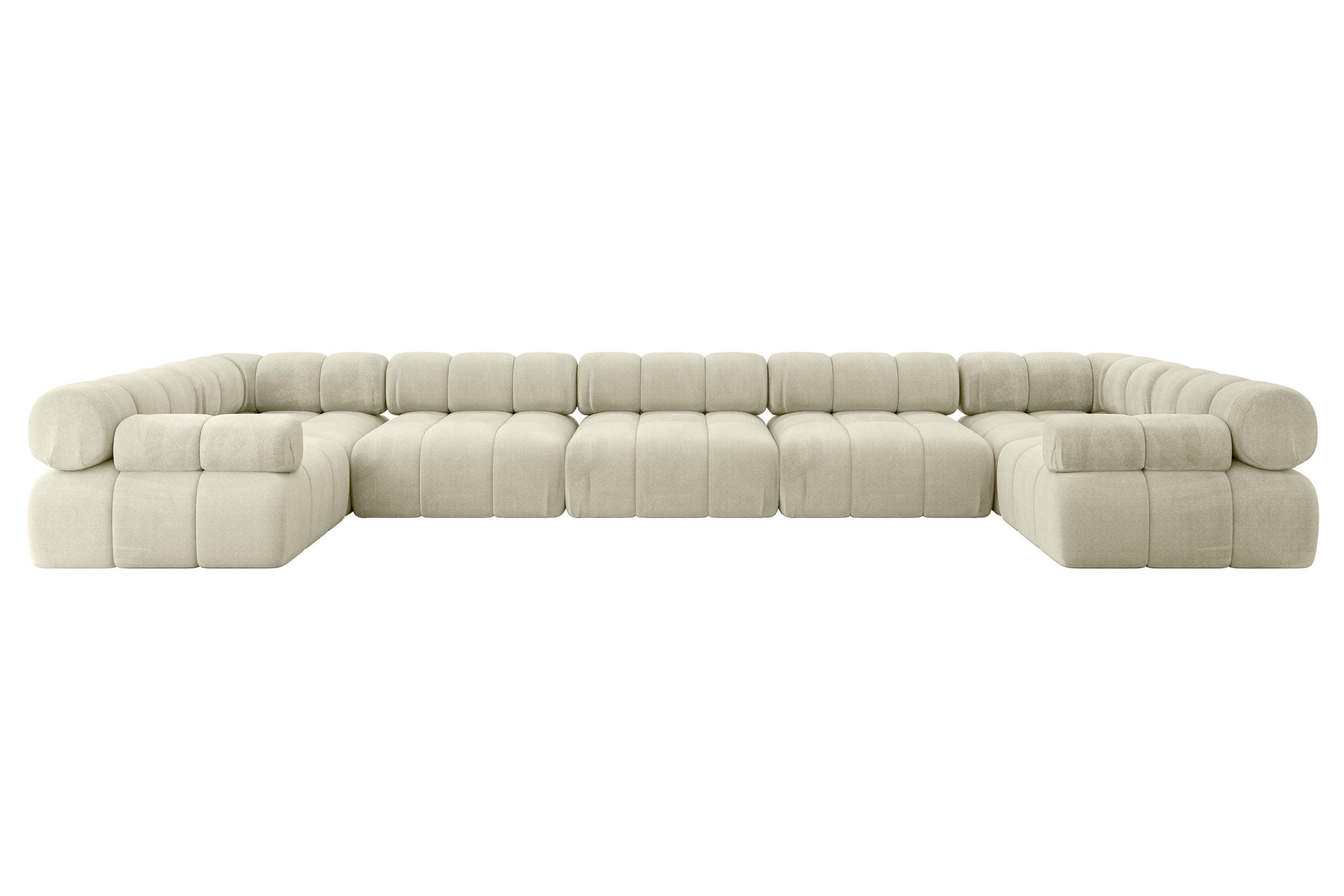 Altdecor Wohnlandschaft Beige 475x70x190 cm