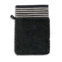 HANDTÜCHER WELLNESS CHENILLE-BORDÜRE DARK GREY - 820 - Grau, Textil (15/20cm) - MÖVE