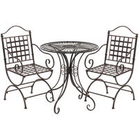 GARTENSITZGRUPPE 2 Metall Bronze - Bronzefarben, Metall - CLP