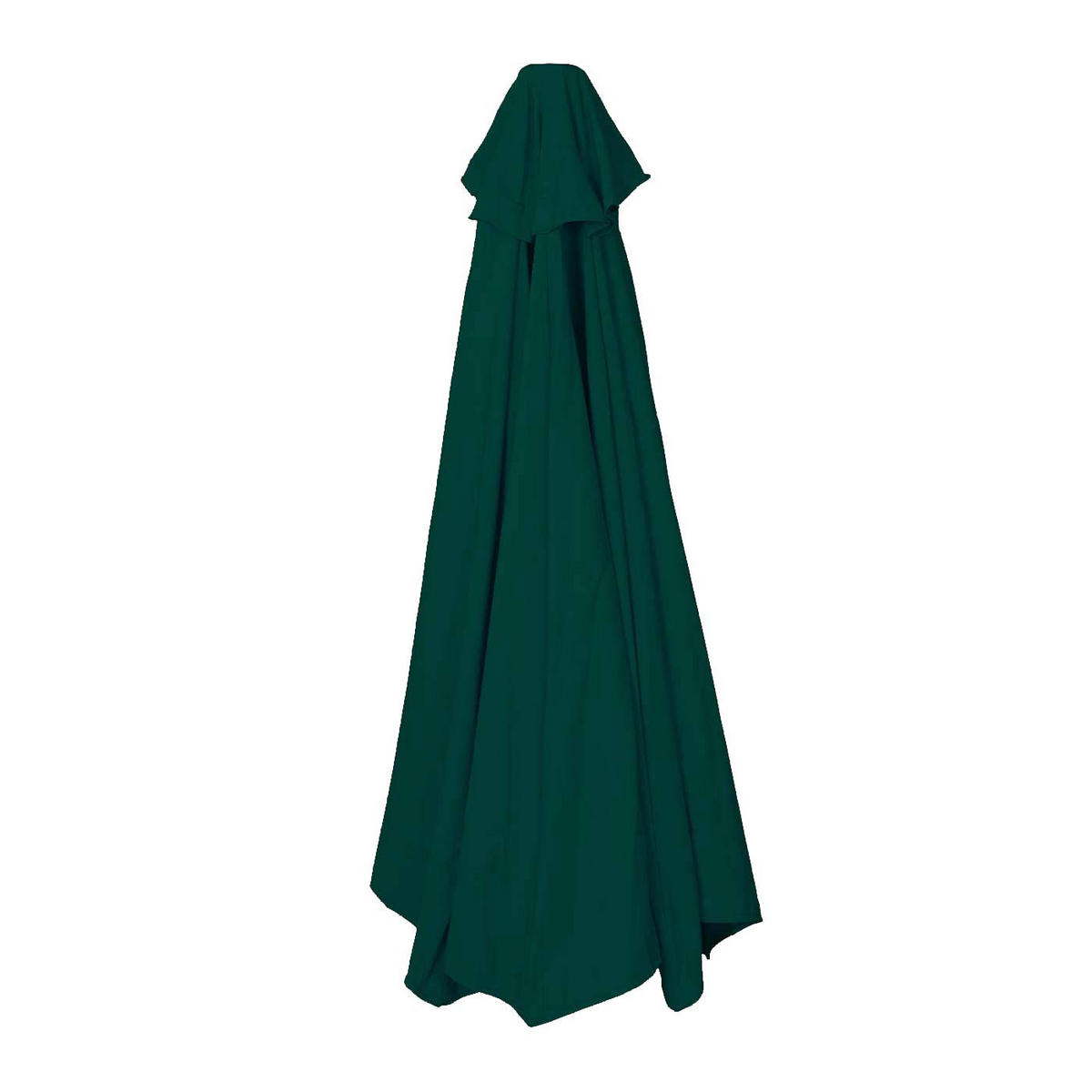 BEZUG FÜR SONNENSCHIRM HALBRUND Grün - Grün, Textil (260/135cm) - MCW