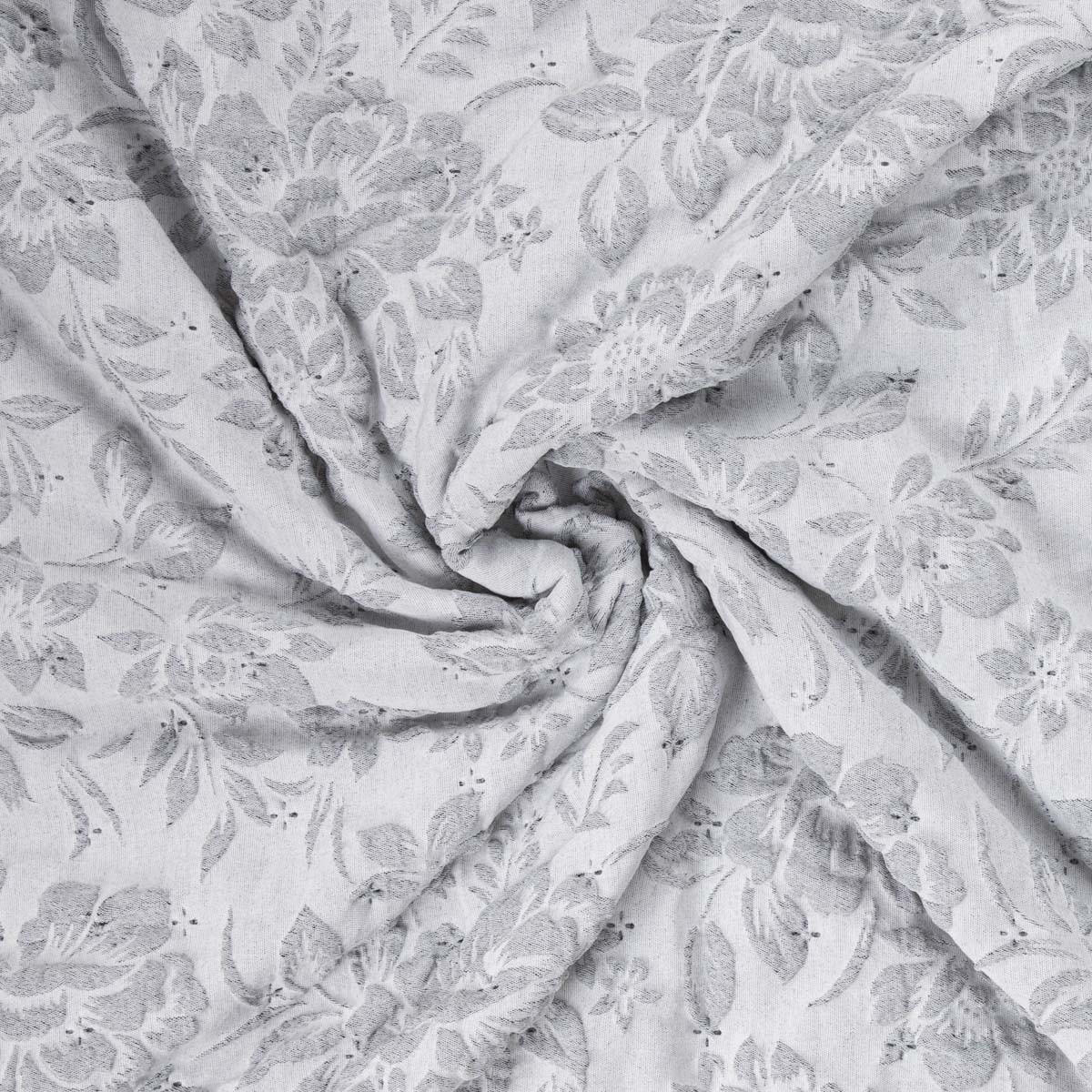 TAGESDECKE Claro grau 200/220 cm - Grau, Textil (200/220cm) - Homla