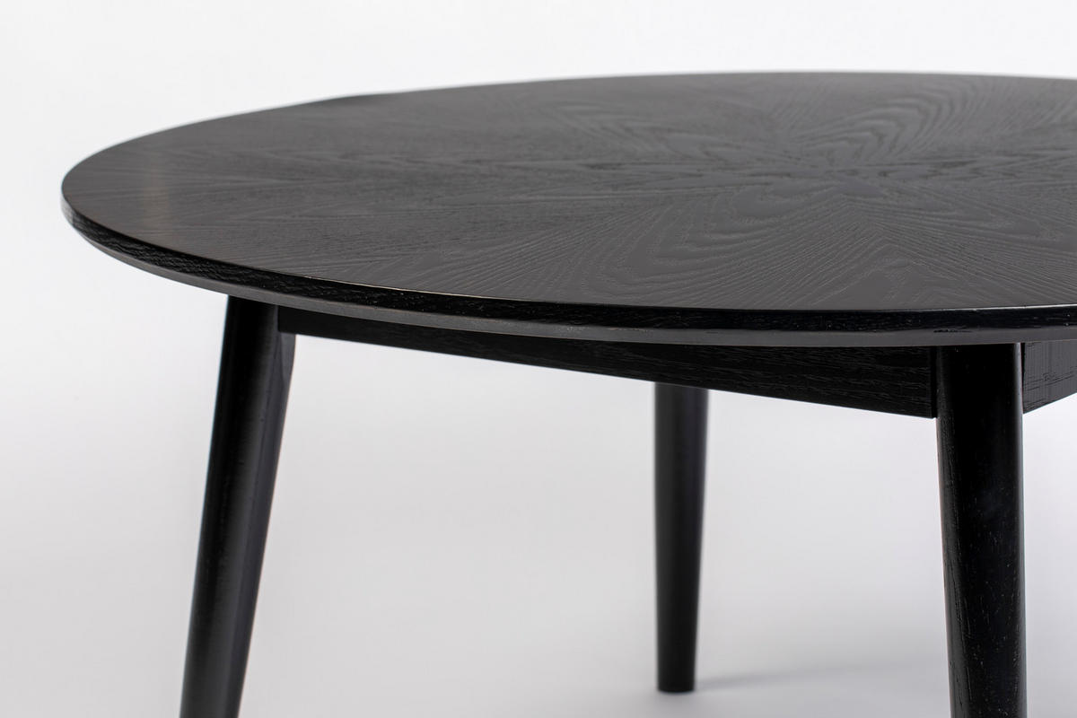 COUCHTISCH Fabio - Schwarz - 80/80/40 cm - Schwarz, Holz (80/80/40cm) - Novel