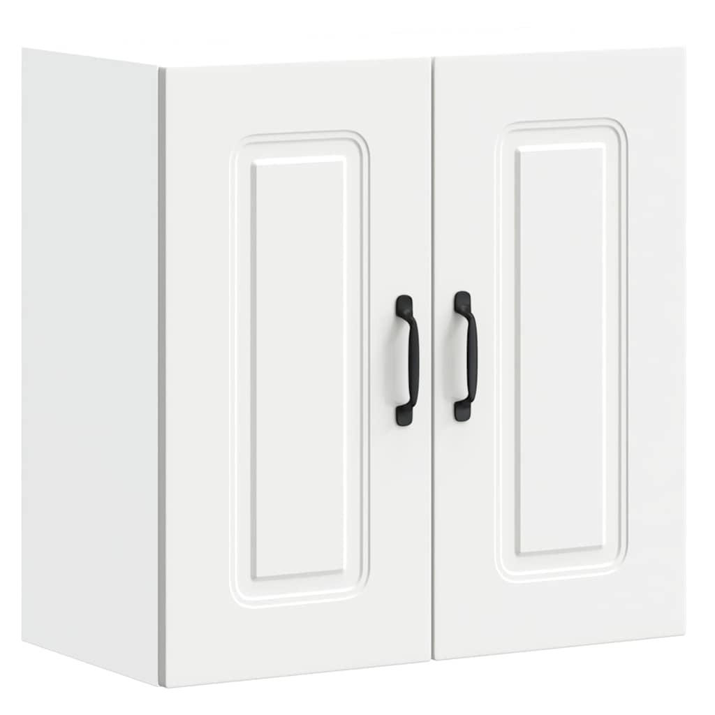KÜCHEN-HÄNGESCHRANK Kalmar Weiss Holzwerkstoff - Weiß, Holzwerkstoff (31/60/60cm) - vidaXL