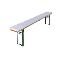 SCHAUMSTOFFROHLING Konstanz für Bierbänke 4/25/220 2tlg - Weiß, Kunststoff (220/25/4cm) - Beautissu 