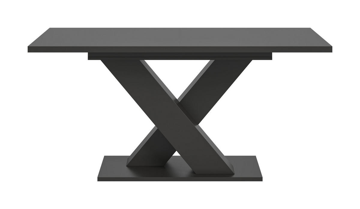 ESSTISCH MOTION (B/H/T: ca. 150/76/90 cm) in grau/grau - Grau, Holzwerkstoff (90/150/76cm)