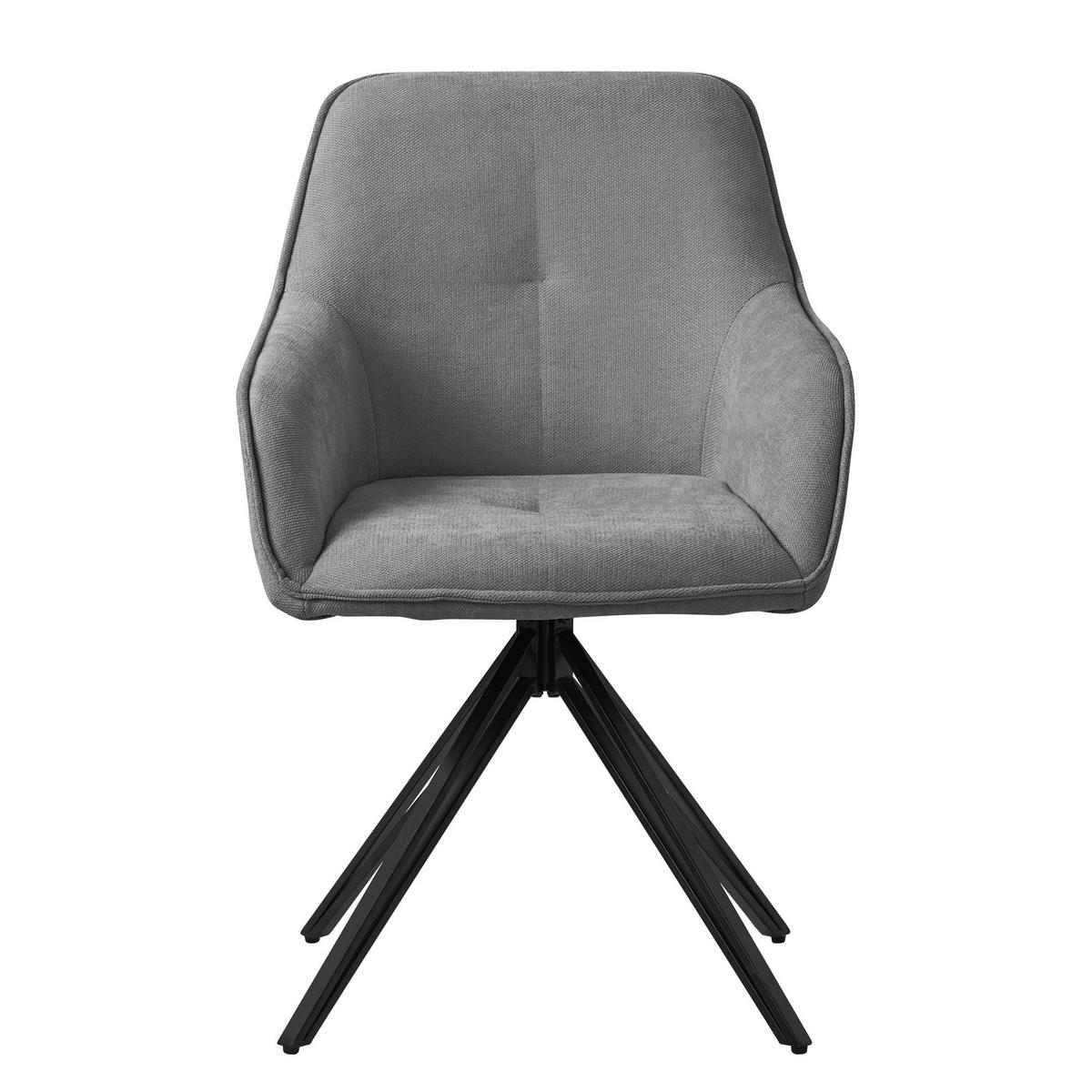 ESSZIMMERSTUHL grau - Grau, Textil (61/84.5/57cm) - ML-DESIGN