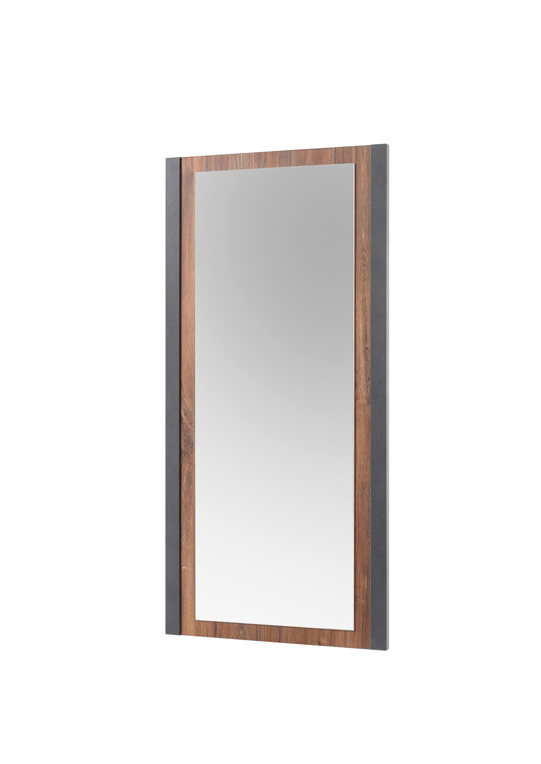 SPIEGEL I12 Stirling Oak & Matera 54/108/2 cm - Eichefarben, Holzwerkstoff (54/108/2cm) - Livojo