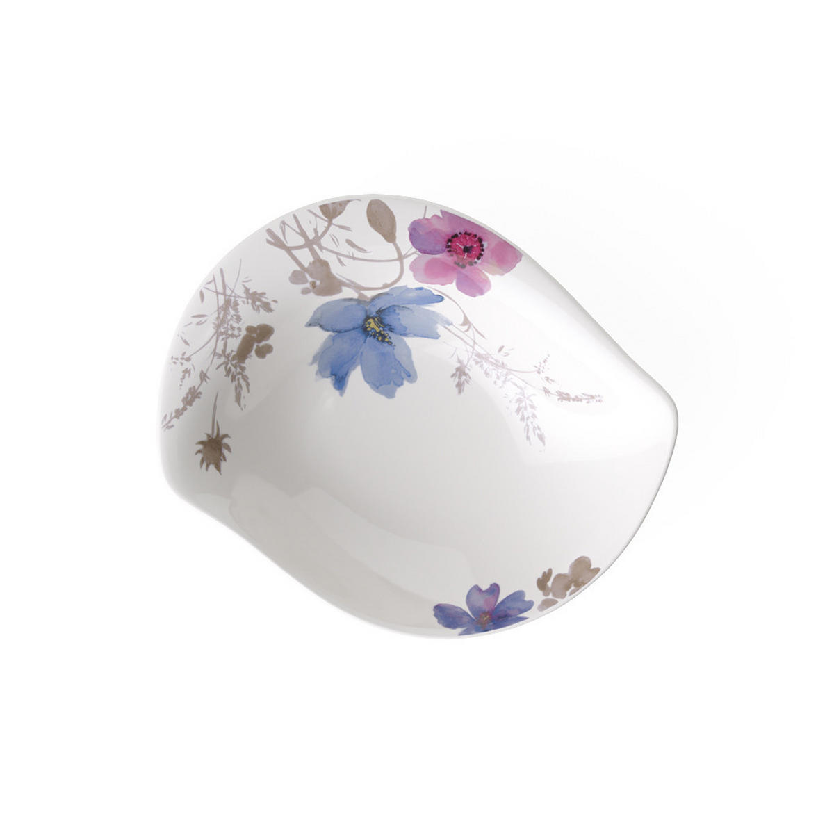 SCHALE Mariefleur Gris Serve & Salad bunt 21 x 20 cm - Multicolor, Keramik (1cm) - Villeroy & Boch