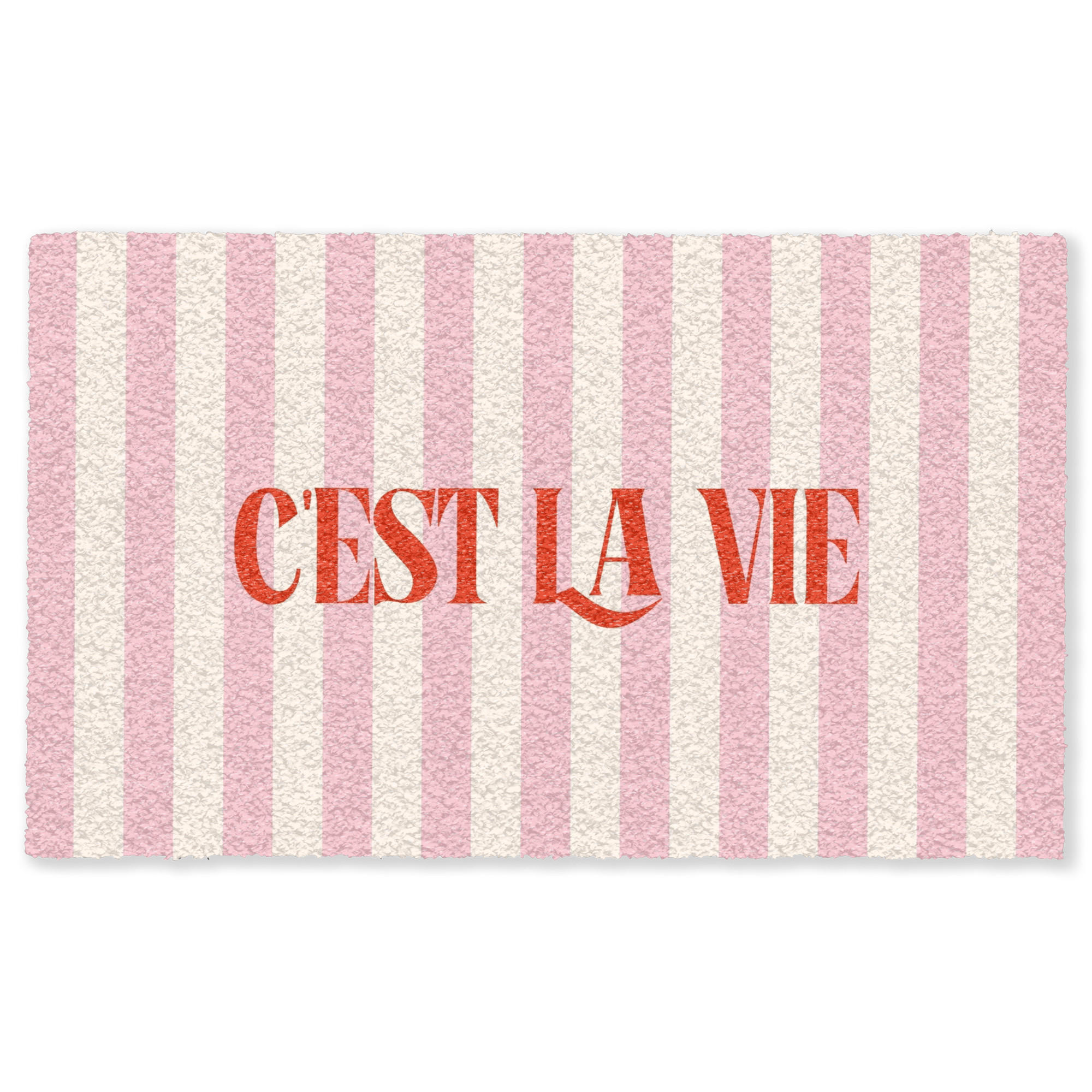 MuchoWow Fussmatte Rosa 150x0.4 cm