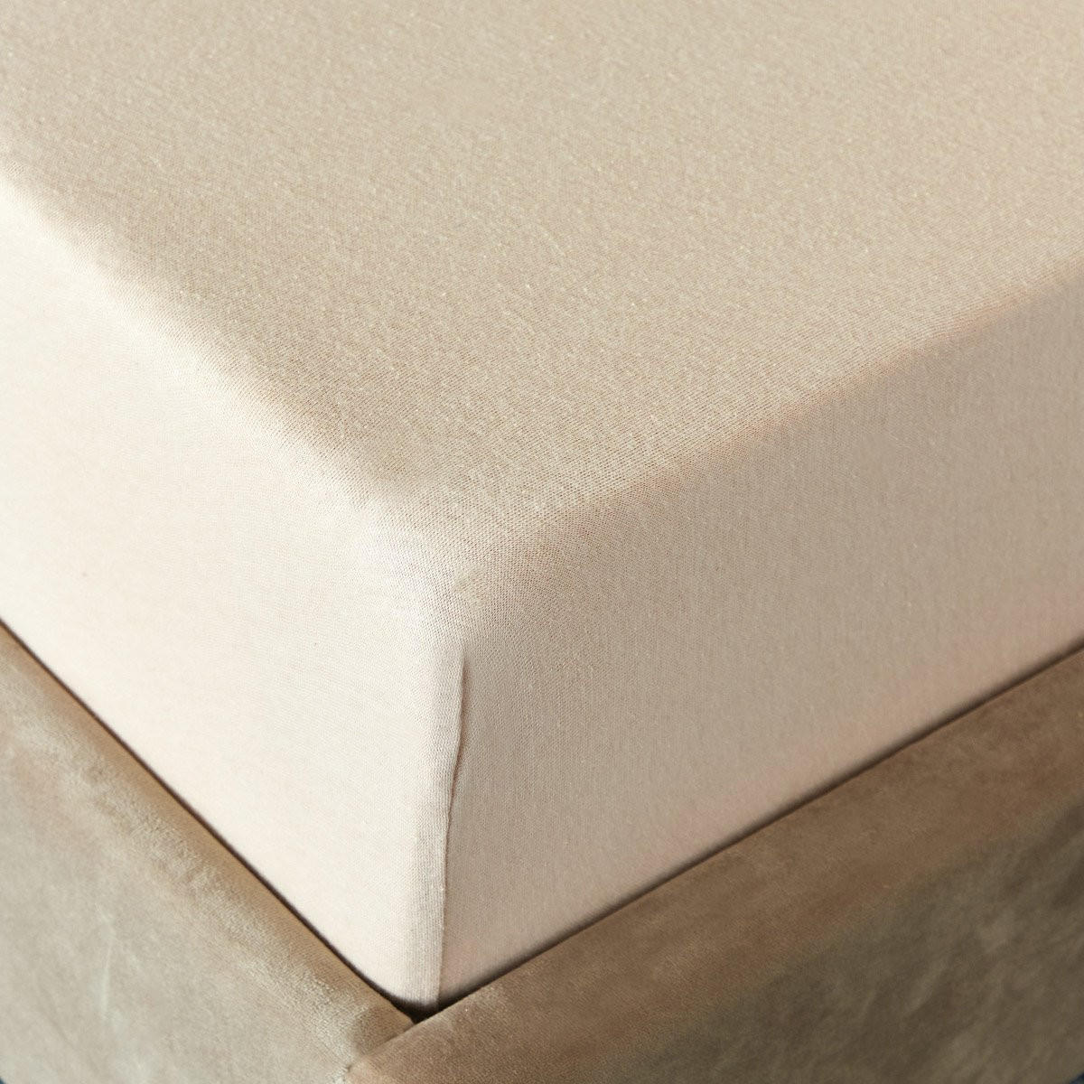 BETTLAKEN Claire beige 90/200 cm - Beige, Textil (90/200cm) - Homla