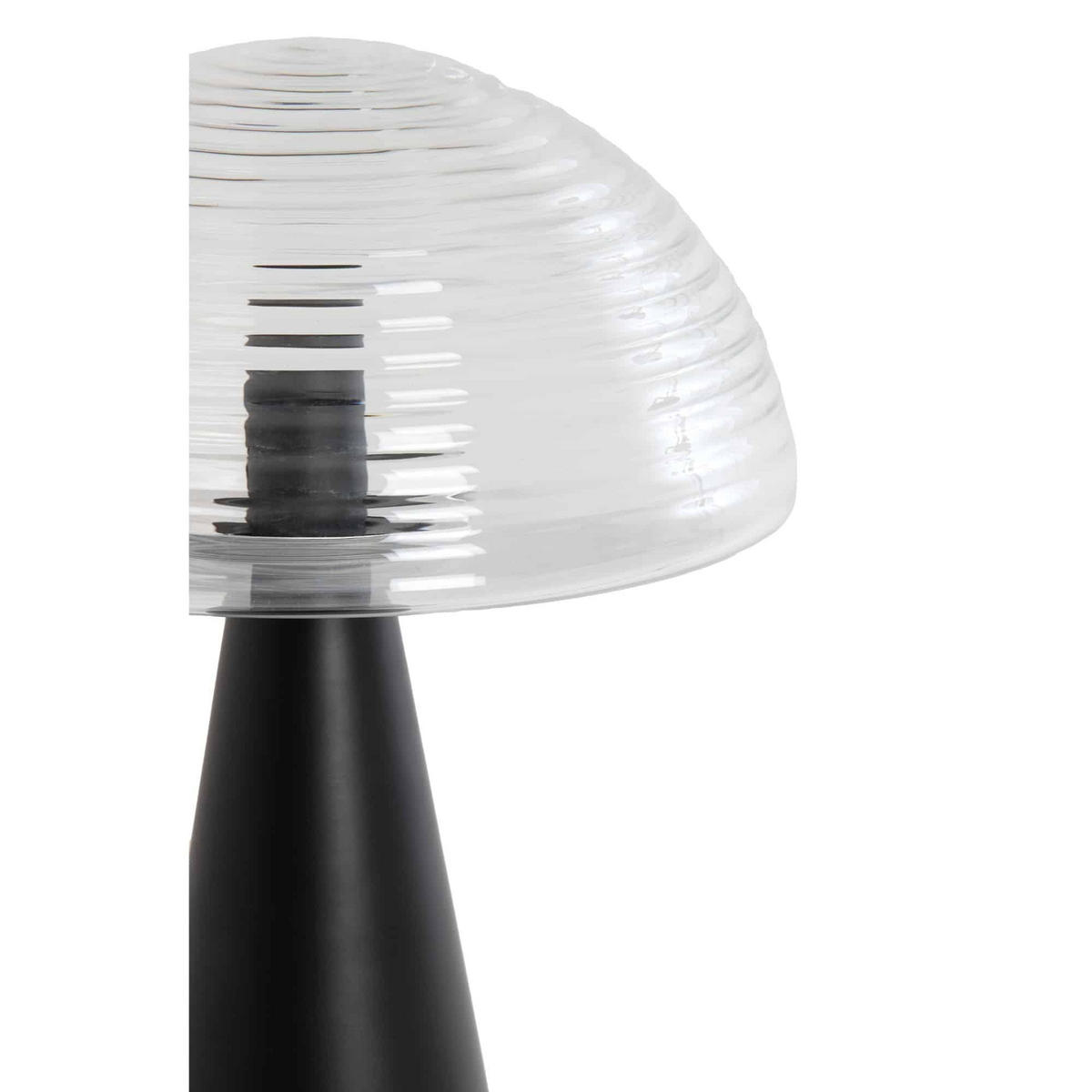 TISCHLAMPE Mueda Schwarz 30/30/43 cm - Schwarz, Metall (30/30/43cm) - Light & Living