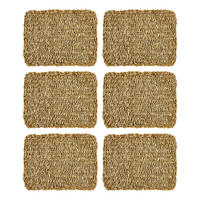 PLATZSET (6er Set) Sea Braid - Braun, Naturmaterialien (40/30cm) - BUTLERS