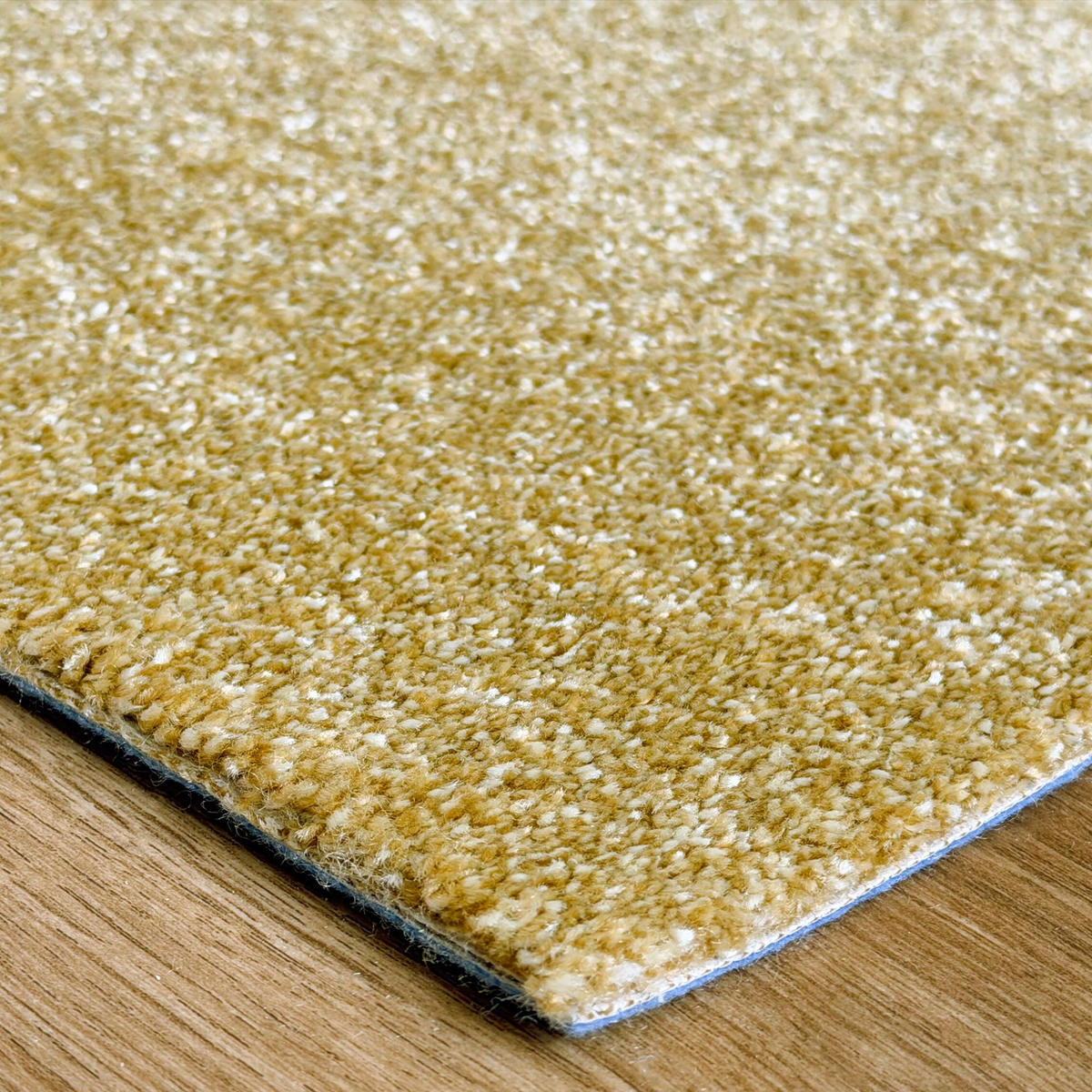 TEPPICHBODEN Levanto 100/100 cm - Goldfarben, Kunststoff (100/100/1cm) - Steffensmeier