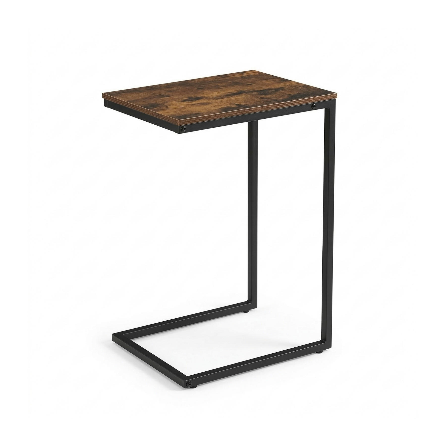 BEISTELLTISCH Kayu Braun 46/36/67 cm - Braun, Metall (46/36/67cm) - SCENA LIVING
