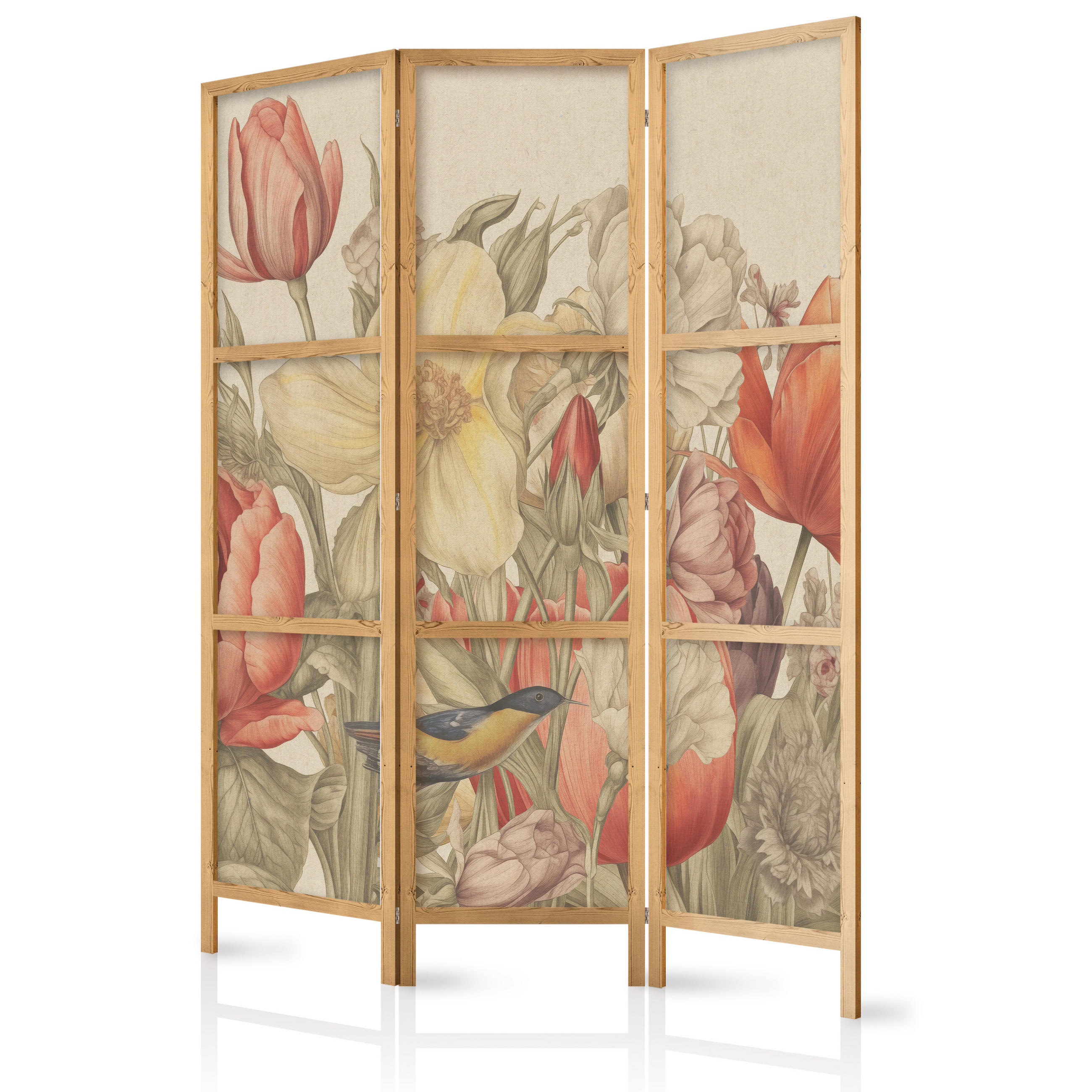 Muralo Paravent Beige 135x172x3 cm