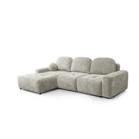 ECKSOFA Argos In Vibe - Beige, Holzwerkstoff/Textil (170/267cm) - Fun Möbel