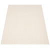 OUTDOOR Teppich Unifarben Spiralmuster Balkon, Terrasse schmutzabweisend Creme Rechteckig 120x170 - Creme, Textil (120/170cm) - KADIMA DESIGN