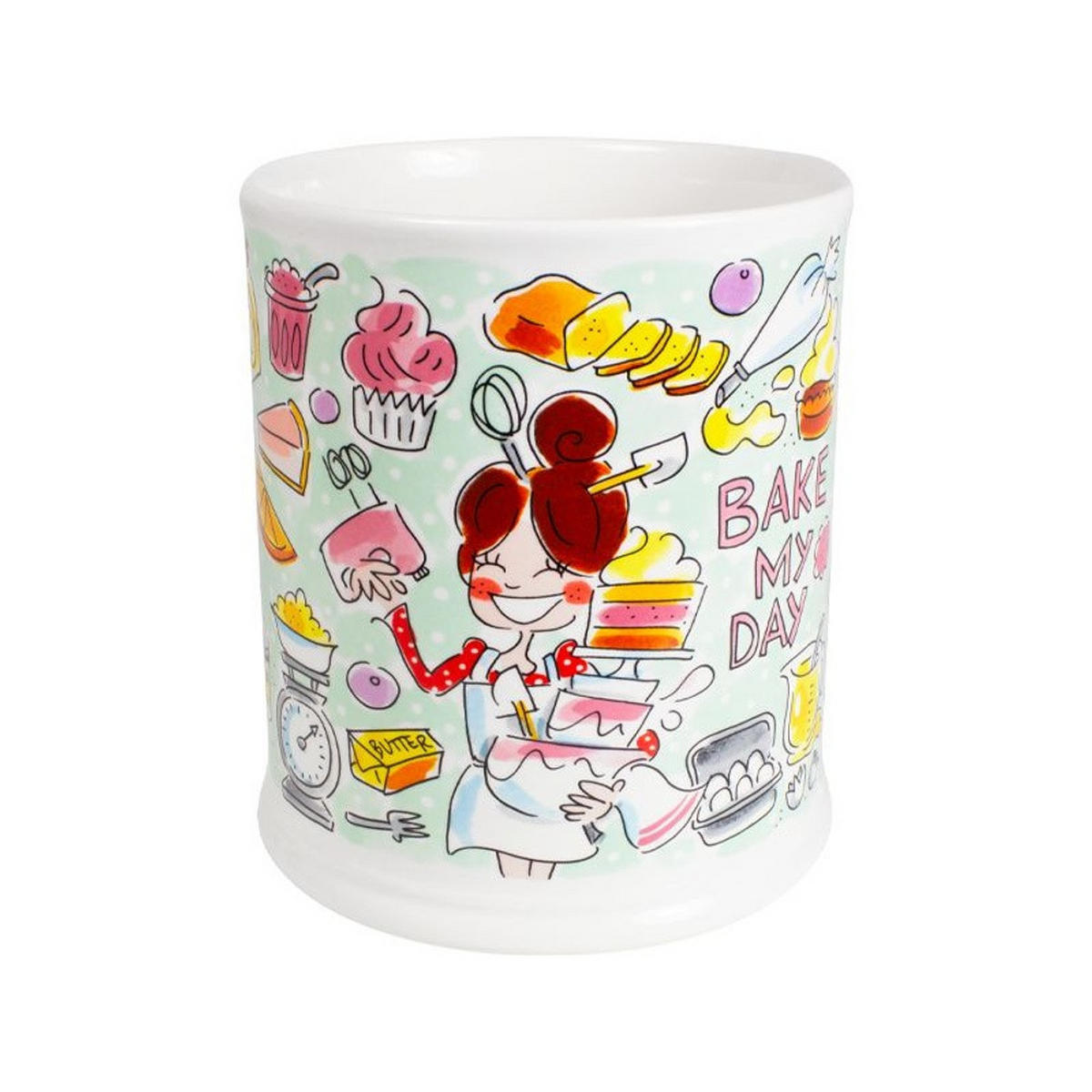 KOCHLÖFFELTOPF Backen in Bunt - 22,5cm - Multicolor, Keramik (16/18.2/16cm) - Blond Amsterdam