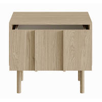 NACHTTISCH Neksto Eichenholzoptik 58 cm - Beige, Holz/Holzwerkstoff (57.9/50/40cm) - Selsey